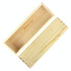 1200ml DIY Handmade Soap Mold Rectangular Wooden Box Cold Soap Mold, Specification: Wooden Box+Pink Toast Mold