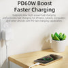 ROCK P8 Prime Series 1m USB-C / Type-C Fast Charging Data Cable, Interface:PD27W 8 Pin(White)