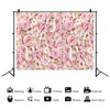 2.1 X 1.5m Festive Photography Backdrop 3D Wedding Flower Wall Hanging Cloth, Style: C-1886