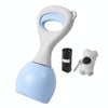 Foldable Poop Scooper with Bags, 28cm, Sky Blue - Small/Medium Dogs
