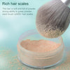 Makeup Brush Corn Silk Fiber Hair Can Washing Makeup Brush, Style:5 PCS Green Eye Shadow Brush