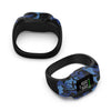 For Garmin Vivofit JR3 No Buckle Silicone Printing Watch Band, Size:S(Camouflage Blue)
