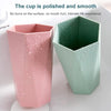 Creative Geometric Rhombus Toothbrushing Cup Home Couple Mouthwash Cup, Capacity:201-300ml(Pink)