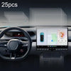 For XIAOMI SU7 25pcs Car Navigator Protective Film Tempered Glass Film