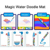 78x78cm Water Doodle Mat Writing Board Mat Magic Pen For Kids, Spec: Set 4