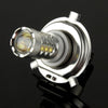 H4 80W White 16 CREE LED Fog Light for Vehicles, DC 12V