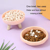Elevated Donut Pet Bowl, Pink - Protects Cervical Spine