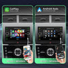 A3121 Android 12 GPS Navigation Car Multimedia Player, 1GB+32GB, Support iOS CarPlay / Android Auto / Mirrorlink / WiFi(Black)