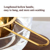 Cheese Butter Chocolate Stainless Steel Melting Bowl, Colour:  Gold