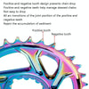 BDSNAIL Mountain Bike Single Disk GXP Direct-Shaped Integrated Disk Positive And Negative Tooth Disc, Colour: 38T (Black)