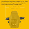 F415 Car Multifunctional Seat Back USB Fan(Yellow)