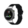 For Garmin Forerunner 45 / 45S / Swim 2 Universal Nylon Canvas Watch Band(Black)