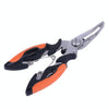 HENGJIA QT013 Multifunctional Stainless Steel Jaw Fishing Pliers Scissors Hook Removal Tool Line Cutter Fishing Tackle