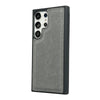 For Samsung Galaxy S25+ 5G Cowhide Texture Back Cover Phone Case(Grey)
