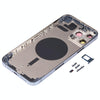 iPhone 13 Pro Max Blue Back Cover with SIM Tray & Lens