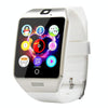 Q18S 1.54 inch IPS Screen MTK6260A Bluetooth 3.0 Smart Watch Phone, Pedometer / Sedentary Reminder / Sleeping Monitor  / Anti-Loss / Remote Camera / GSM / 0.3M Camera (White + Silver)