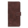 For Alcatel 1B 2022 Crocodile Texture Horizontal Flip Leather Phone Case(Brown)