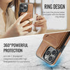 For iPhone 14 Plus DG.MING K1 MagSafe Detachable Wallet RFID Back Cover Phone Case(Brown)