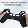 For PS5 Gamepad Silicone Case Non-slip Texture Thickened Protective Cover(White)