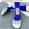 Basketball Stockings Boxing Roller Skating Riding Sports Socks, Size: XL 43-46 Yards(Purple Yellow)
