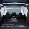 For Tesla Model 3 4pcs Black Car Side Window Privacy Sun Protection Curtain