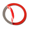Car Carbon Fiber Start Circle Decorative Sticker for Lexus IS250 300 350C 2006-2012, Left and Right Drive Universal