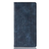 For Alcatel 3V (2019) Magnetic Buckle Retro Crazy Horse Texture Horizontal Flip Leather Case with Holder & Card Slots & Photo Frame(Blue)