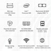ZX03 Windows 11 Mini PC, Intel Alder Lake N95, Support Dual HDMI Output, Spec:32GB+1TB(UK Plug)