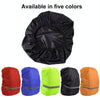 Reflective Light Waterproof Dustproof Backpack Rain Cover Portable Ultralight Shoulder Bag Protect Cover, Size:S(Green)