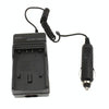 Digital Camera Battery Car Charger for Samsung BP105R(Black)