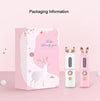 Facial Steamer Nano Spray Water Replenishing Instrument Portable Cold Spray Machine Charging Beauty Instrument Automatic Alcohol Sprayer, Style:Cute Rabbit(Pink)