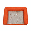 Cooling Pet Mat - Small (Orange) - Breathable & Durable