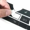 For BMW E90/E91/E92/330I 2006-2011 Air Conditioning Panel Button Repair Sticker
