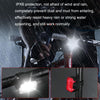 Bicycle Light USB Charging Outdoor LED Riding Lamp Set, Style: Front Light+Tail Light