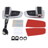 2 PCS Intelligent Induction HD Projection Car Door Welcome Lamp Display Logo for Land Rover(Silver)