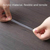 10pcs/sheet 60x0.8mm Round Transparent Double-Sided Adhesive Tape Waterproof Traceless Acrylic Glue