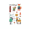 20 PCS Waterproof Anti-Sweat Children Cute Cartoon Animal Tattoo Stickers(EC-594)
