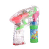 Electric Transparent Toy Bubble Gun, Bubble Liquid Not Included