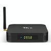 TX6 4K UHD Smart TV Box with Remote Controller, Android 7.1 Allwinner H6 Quad Core ARM Cortex-A53 1.5 GHz, 4GB+32GB, Support  Dual Band WiFi & HDMI & RJ45 & TF Card & SPDIF(Black)