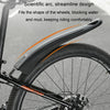 08CY0006 Bike Fenders Set Widen Lengthen Bicycle MTB Front Rear Quick Release Mudguard