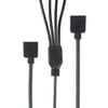 5V 3-Pin Aura RGB Motherboard Splitter Cable (Black) - Asus/MSI/ASRock