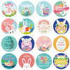 Easter Bunny Egg Cartoon Decoration Sticker, Size: 2.5cm / 1 Inch(HA039)