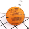2pcs 6CM Mini Rubber Basketball Decompression Vent High Elastic Toy(Orange)