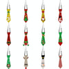 Christmas Children Cartoon Ties Holiday Party Performance Costume Props, Color: Smile Elk