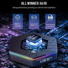 T95Z Plus 8K WiFi6 Android 12.0 Smart TV Box with Remote Control, 4GB+32GB, Allwinner H618 Quad-Core(EU Plug)