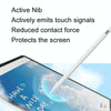 Fast Charge+Touch Switch+Bluetooth Function Anti-false Touch Capacitive Pen for iPad 2018 or Later(White)