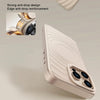 For iPhone 14 Pro Wave Texture Liquid Silicone Titanium MagSafe Phone Case(Grey)