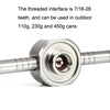 2 In 1 Outdoor Camping Aluminum Alloy Gas Tank Conversion Head Tool