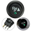 2pcs KCD1-102N Round 3Pin Rocker Switch LED Light 12V Car Modification Reverse Sensor Switch