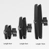9cm Connecting Rod Fixed Motorcycle Mount Holder for GoPro, Insta360, DJI and Other Action Cameras(Black)